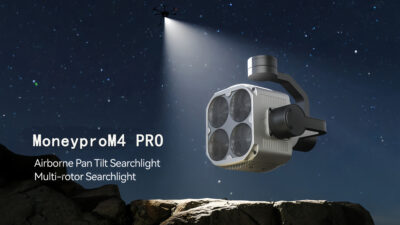China Moneypro M4 PRO Airborne Pan Tilt Searchlight Multi-rotor Searchlight