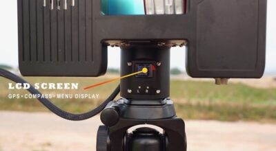 China Moneypro TA02 Tracking Antenna with Continous Pan
