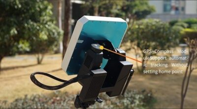 China Moneypro TA02 Tracking Antenna with Continous Pan
