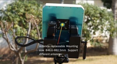 China Moneypro TA02 Tracking Antenna with Continous Pan