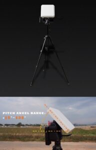 China Moneypro TA02 Tracking Antenna with Continous Pan