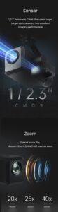 China Moneypro M40K single 4K HD 25 times zoom gimbal camera 3-axis gimbal UAV Aerial photography, cartography and patrol inspection