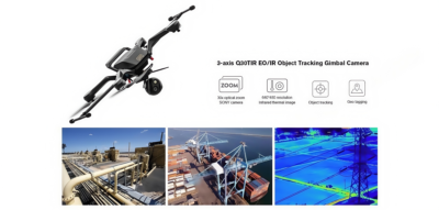China Moneypro M30TIR-1352 Powerful 3-axis Gimbal Camera 30x Optical Zoom SONY Camera and Dual IR Thermal Zoom Sensor Industrial Inspection/search/ firefighting gimbal