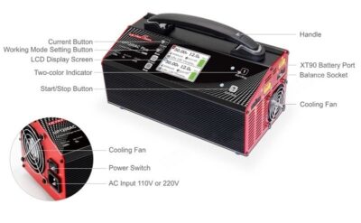 China Moneypro UP1200AC PLUS 6-12S 15A battery balance charger