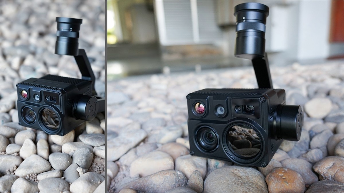 China Moneypro M30N Multi-sensor EOIR Laser Rangefinder with dual IR Thermal and dual EO Camera