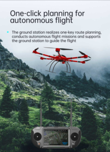 China Moneypro M175 Industrial Level 15KG Load Capacity Heavy Lift Hexacopter UAV