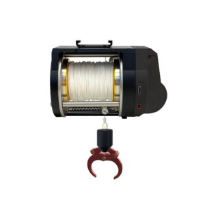 China Moneypro Drone Winch with 30m Rope and Hook for Delivery Picking up and Dropping off