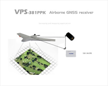 China Moneypro M381 PPK airborne GNSS receiver aerial surveying and mapping RTK PPK 2in1
