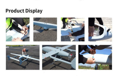 China Moneypro M390 Super Powerful Hybrid VTOL Drone with Robust 3.9m Wingspan 10hrs Flight Time