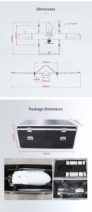 China Moneypro M460 Satellite Communication UAV Hybrid VTOL with 4.6m Wingspan