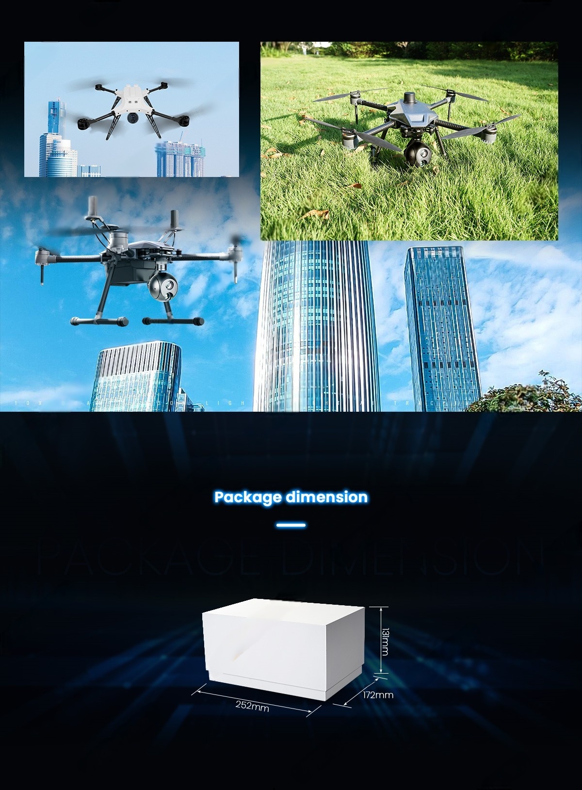China Moneypro M10TPro 10x Dual Sensor Light Weight AI Tracking Camera