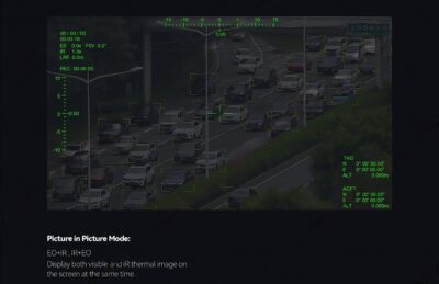 China Moneypro M20KTR 4K 20X Optical Zoom Triple Sensors Al Object Tracking Target GPS Coordinate Resolving and 3000m LRF Gimbal Camera