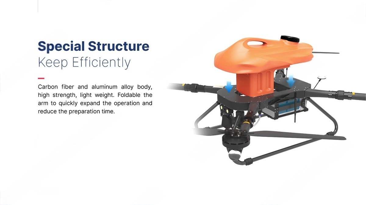 China Moneypro M150-22 180degree Rotating Nozzle Direct Spray Cleaning UAV