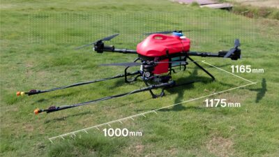 China Moneypro M150-22 180degree Rotating Nozzle Direct Spray Cleaning UAV