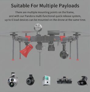China Moneypro M125 Industry Application Drone Quadcopter