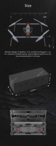 China Moneypro M125 Industry Application Drone Quadcopter
