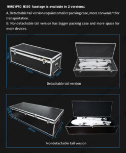 China Moneypro M350 Large Wheelbase Electric VTOL Drone Max 10kg Payload UAV Platform