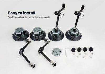 China Moneypro M02 Drone Antenna Holder for Car Rooftop with Suction Cups