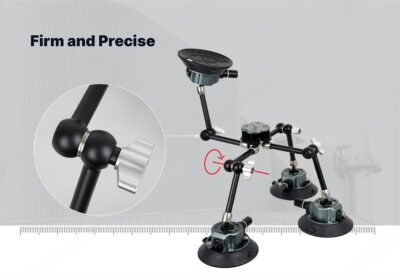China Moneypro M02 Drone Antenna Holder for Car Rooftop with Suction Cups