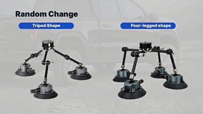 China Moneypro M02 Drone Antenna Holder for Car Rooftop with Suction Cups