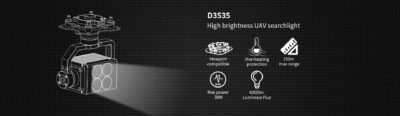 China Moneypro M4 UAV Searchlight Device