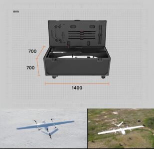 China Moneypro M320 3hrs Long-endurance Mapping eVTOL Fixed Wing with 4kg Load capacity
