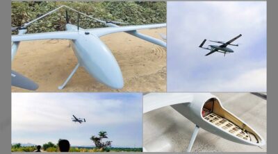 China Moneypro M400 Inverted V-tail Long flight time Electric VTOL 4hrs @ 5kg load