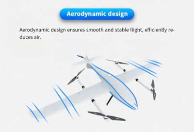 China Moneypro M240 Bionic VTOL Drone Smooth Flight UAV max 1.6kg Payload 3.5hrs Endurance