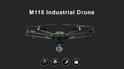 M115 New Small Hexacopter UAV with 21KG MTOW and Long Endurance