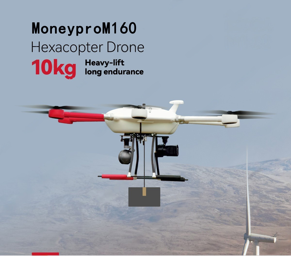 China-Moneypro-M160-Heavy-lift-Hexacopter-Drone-Download