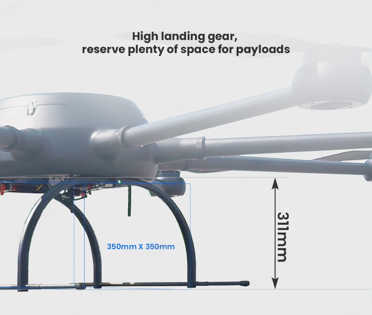 China Moneypro M240 Heavy Lift Octocopter for Logistics Transportation and Firefighting