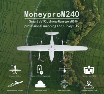China Moneypro M240 Smart eVTOL Drone Professional Mapping and Survey UAV