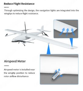China Moneypro M240 Smart eVTOL Drone Professional Mapping and Survey UAV