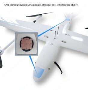 China Moneypro M412 Quick Assembly Battery VTOL Drone in Promotion with 4hrs Flight Time