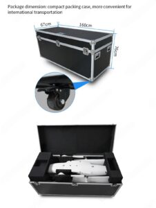 China Moneypro M412 Quick Assembly Battery VTOL Drone in Promotion with 4hrs Flight Time