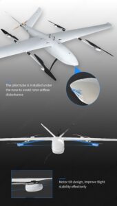China Moneypro M412 Quick Assembly Battery VTOL Drone in Promotion with 4hrs Flight Time