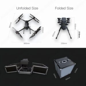 China Moneypro MX8 Coaxial Octocopter Dual Power System 8kg Max Payload Heavy Lift Drone