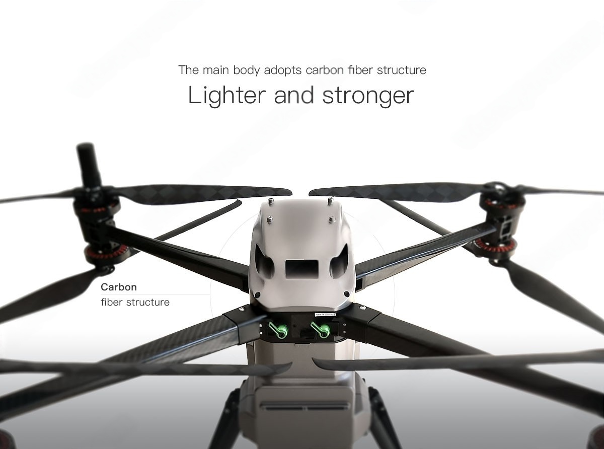 China Moneypro MX8 Coaxial Octocopter Dual Power System 8kg Max Payload Heavy Lift Drone