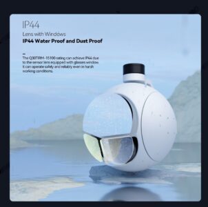 China Moneypro M30TIRM-15100 Triple Sensors 7X Optical Zoom 1280 IR Thermal STARVIS EO Gimbal Camera