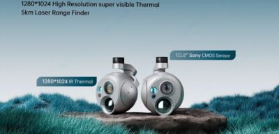 China Moneypro M40TIRM-HD 40X Optical Zoom Triple Sensors High Resolution Super Visible Thermal 5km LRF