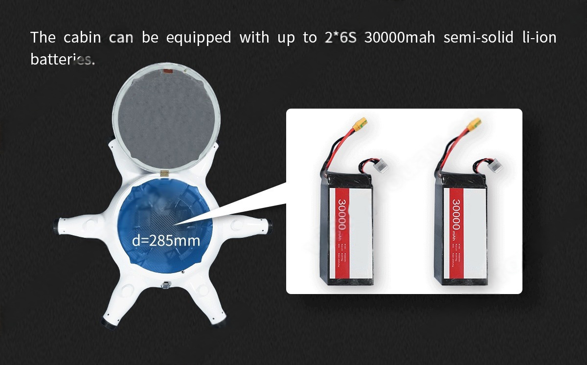 China Moneypro M120 Heavy-lift Small Hexacopter Battery Drone with 1200mm WheelbaseTime