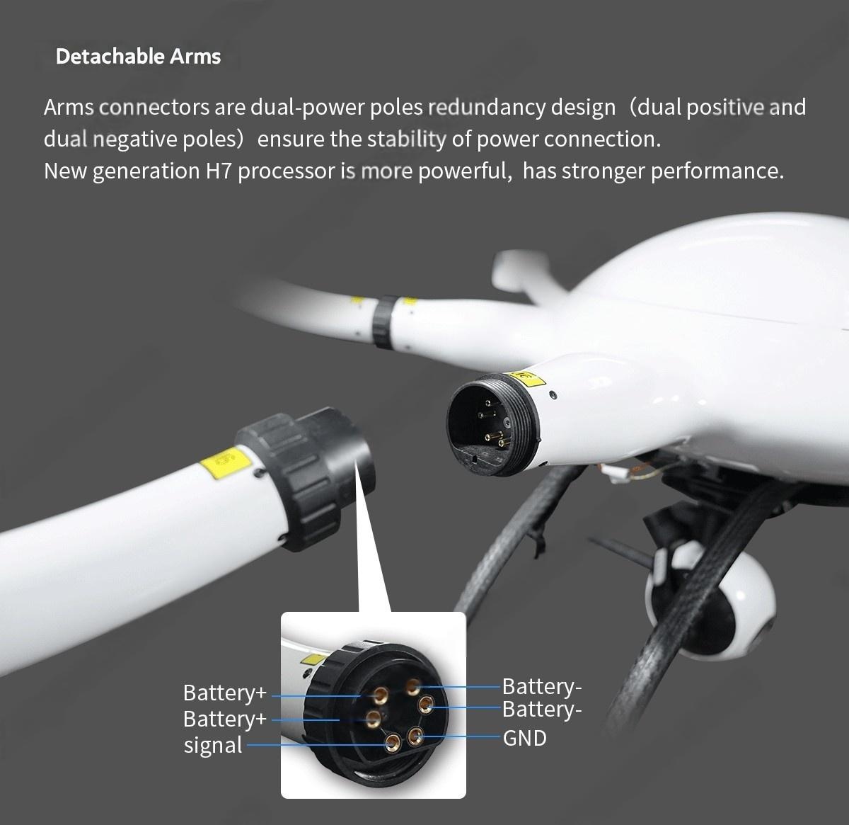 China Moneypro M120 Heavy-lift Small Hexacopter Battery Drone with 1200mm WheelbaseTime
