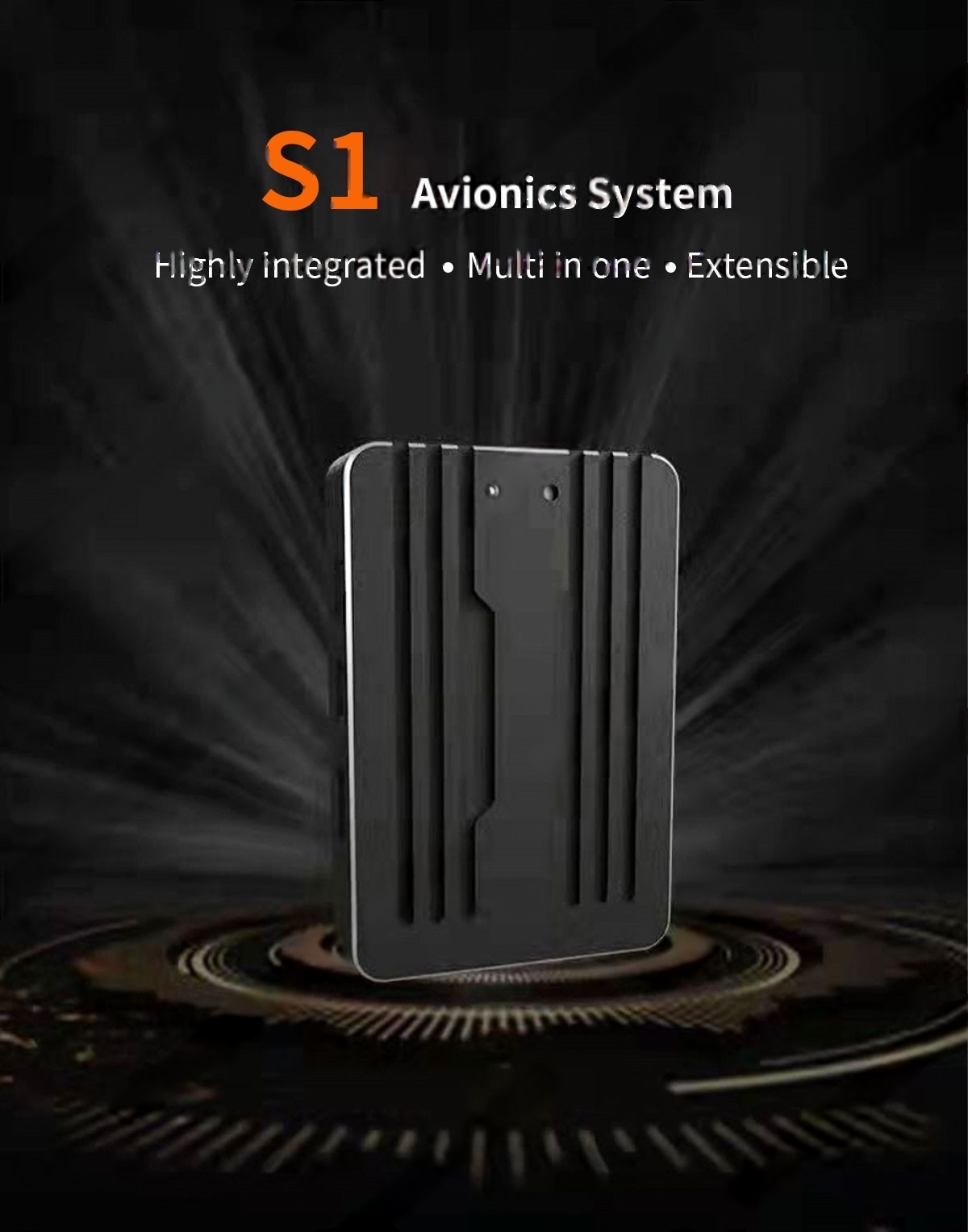 China Moneypro S1 Avionics Control System with Flight Controller and RC in One Extensible Interfaces