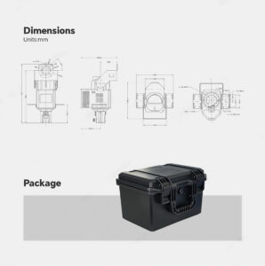 China Moneypro MG1 Antenna Tracker Gimbal For Data and Image Transmission Linkage Antenna
