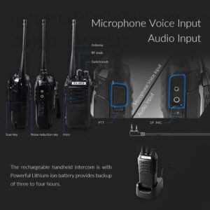 China Moneypro M02S UAV Wireless Long Range Megaphone Supports Pre-record