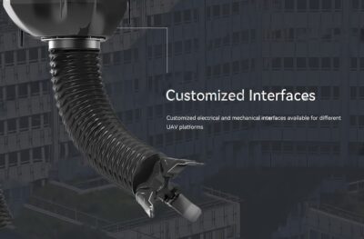 China Moneypro CM10 Pliable manipulator for Drone Contactless Delivery