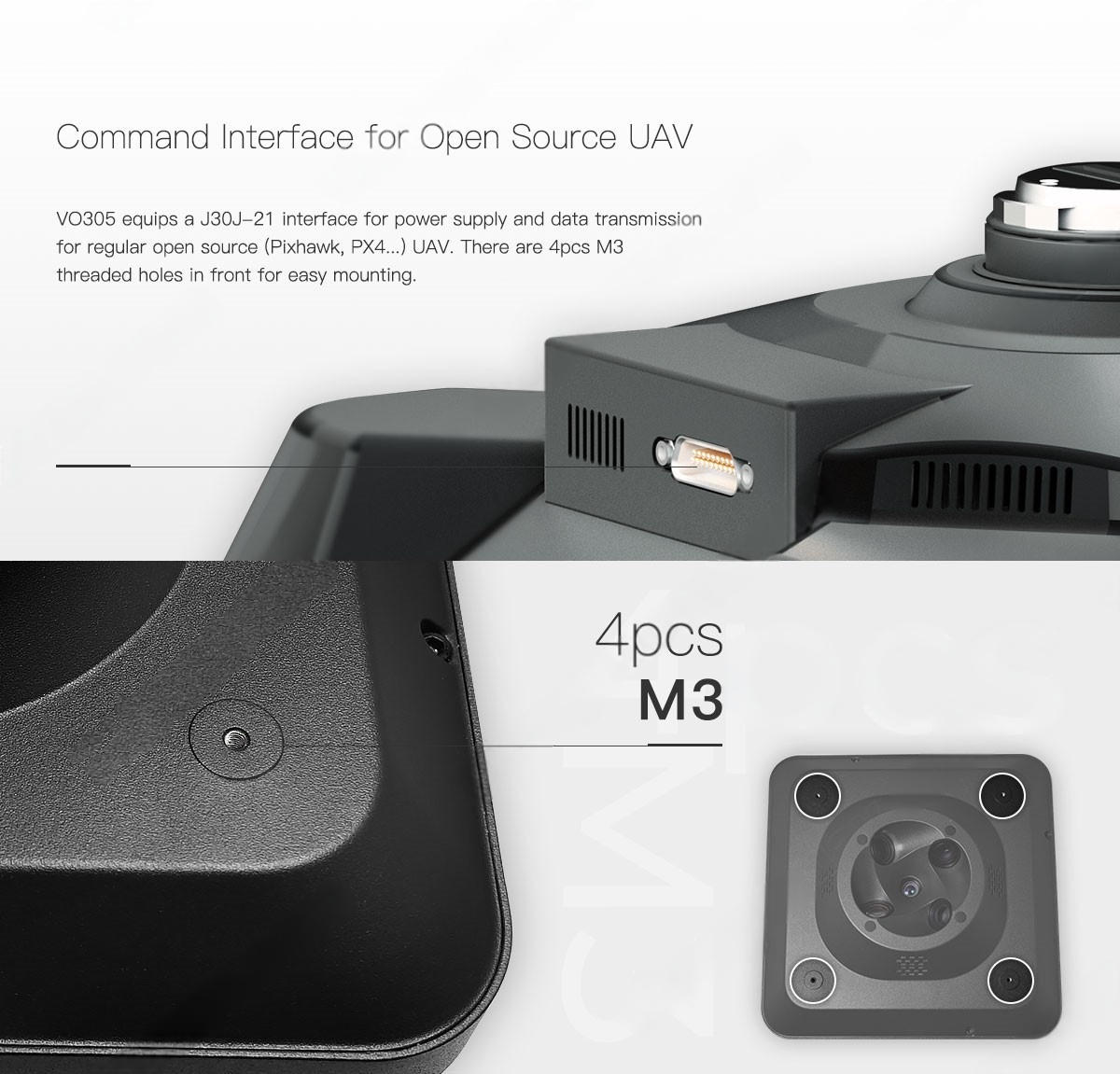 China Moneypro M305 UH Definition 3D Oblique Camera UAV Aerial Mapping and Surveying
