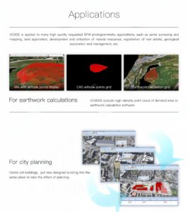 China Moneypro M305 UH Definition 3D Oblique Camera UAV Aerial Mapping and Surveying