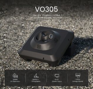 China Moneypro M305 UH Definition 3D Oblique Camera UAV Aerial Mapping and Surveying