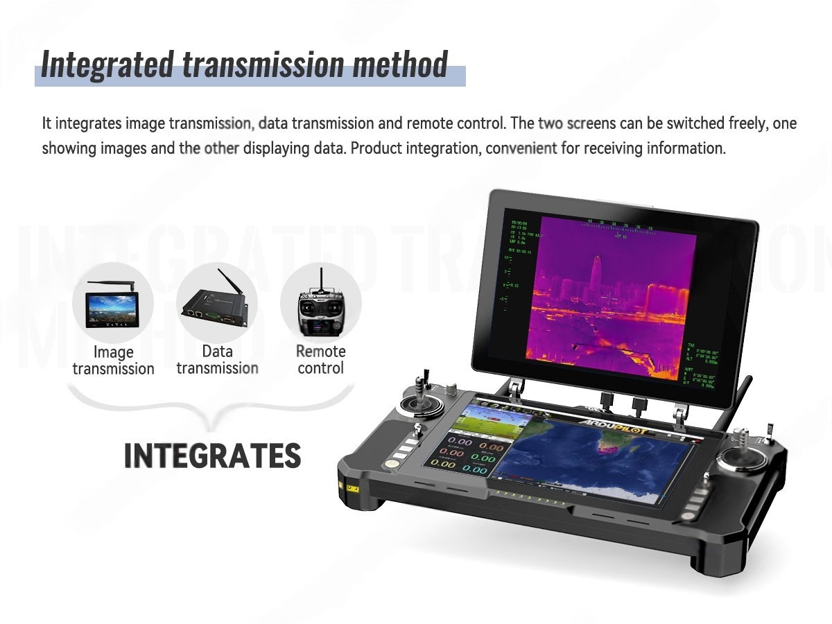 China Moneypro VXH-M30S High-quality Dual Screens Ground Control Station for Drone